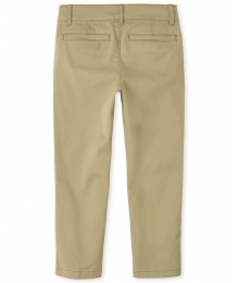 Childrens Place Flax Stretch Skinny Chino Trousers